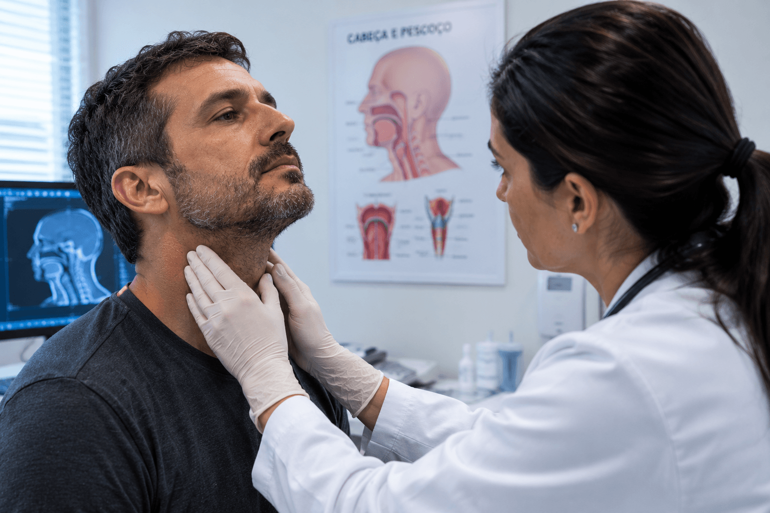 Alta incidência do câncer de cabeça e pescoço nos homens amplia alerta
